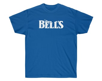 Bell&#39;s Amusement Park, Tulsa, Oklahoma, OK, Vintage Closed Defunct, Unisex Ultra Cotton T-Shirt in White Text
