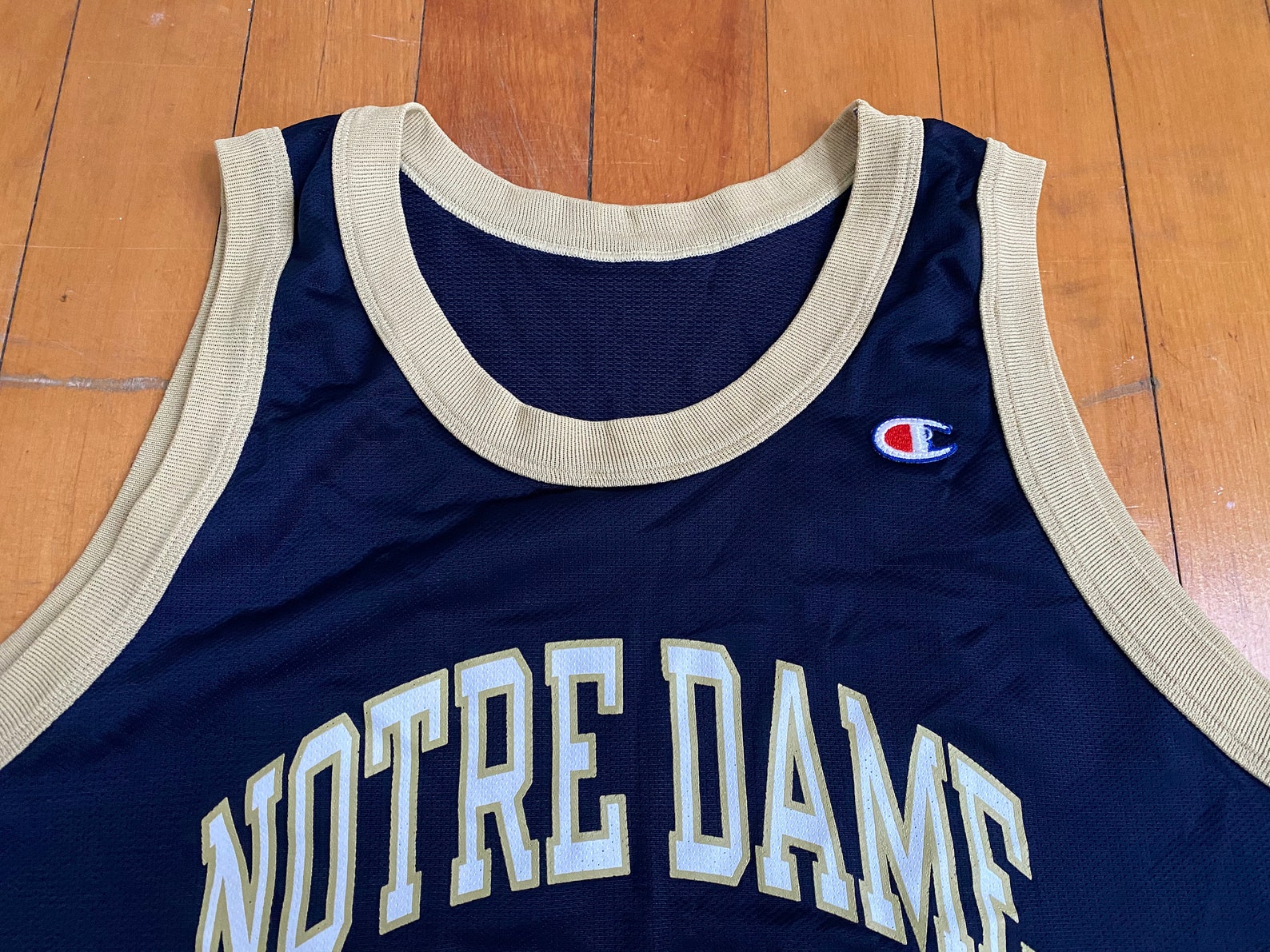 VTG Notre Dame Champion Basketball Jersey XL 48 Etsy