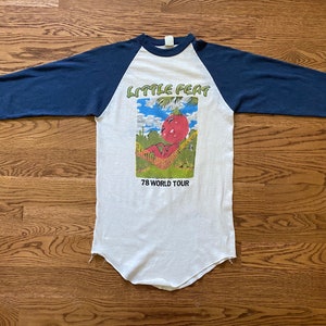 1978 Little Feat Waiting for Columbus Tour Raglan T-shirt - Etsy