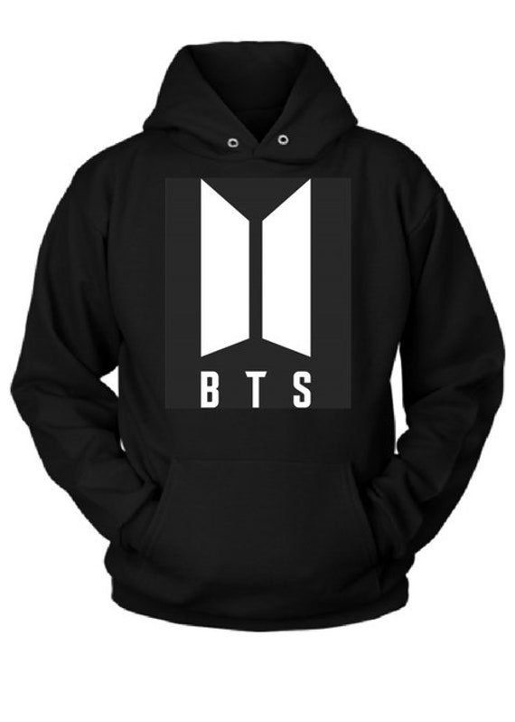 logo fleece pullover hoodie
