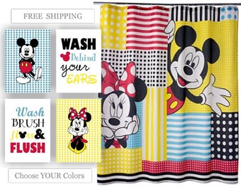 Disney Bathroom Art Etsy