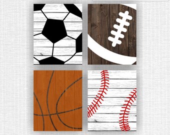 sports wall decor for nursery