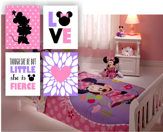 Instant Download Minnie Mouse Bathroom Decor Art Love Etsy