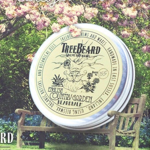 English Country Garden Beard Balm by TreeBeard, 60ml, Limited Edition Spring/Summer