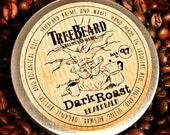 Dark Roast Coffee Beard Balm by TreeBeard 2oz (60ml) Infused with coffee oil and real coffee beans! NEW BLEND!