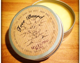 Spicy Citrus Beard Balm by TreeBeard 2oz (60ml)