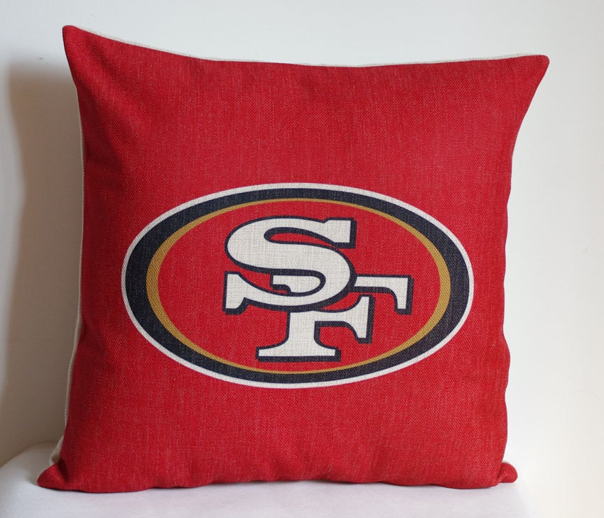 NFL San Francisco 49ers pillow San Francisco 49ers decor Etsy