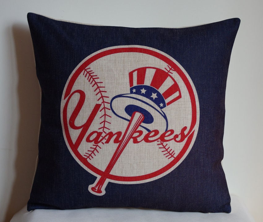 New York Yankees pillow cover decor pillow cover with MLB New Etsy