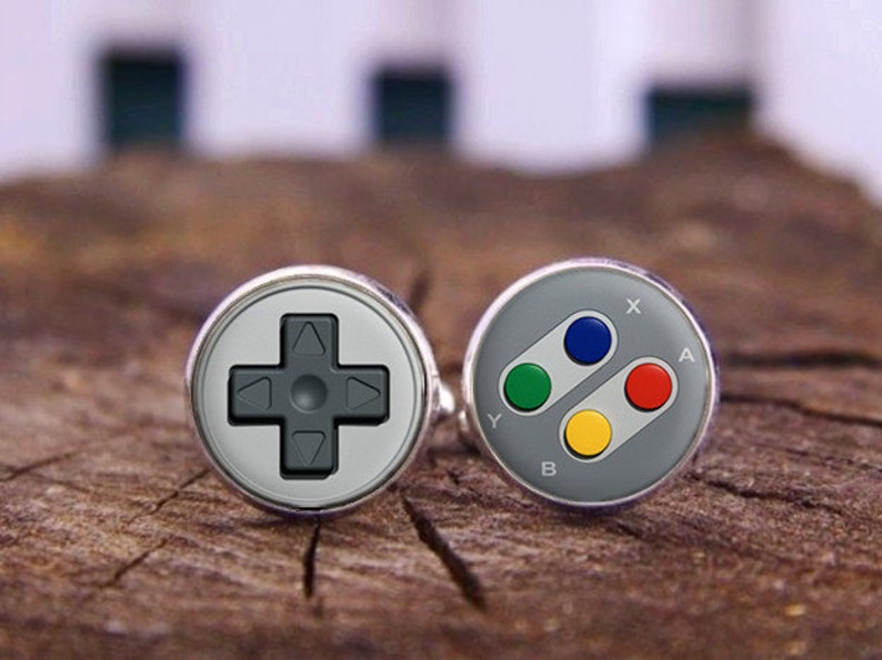 Controller Cufflinks Gamepad Keys Cufflinks Video Game Controller Cufflinks /& Tie Tacks Custom Personalized Cuff Links Gamer Cufflinks