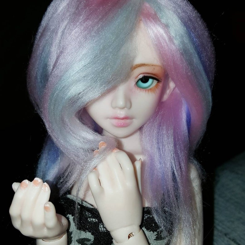 bjd yarn wig