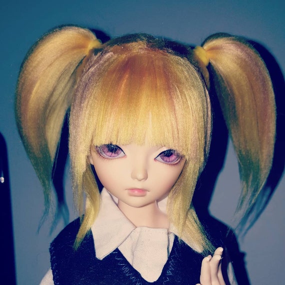 bjd yarn wig