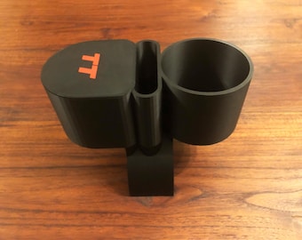 Audi TT MK1 (8N) Double Cup Holder with Phone Slot, Console Organizer (1998-2006)