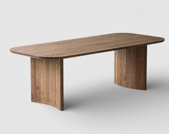 ARCO - Custom-Made Solid Wood Dining Table