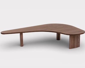 SIDNEY - Custom-Made Solid Wood Coffee Table