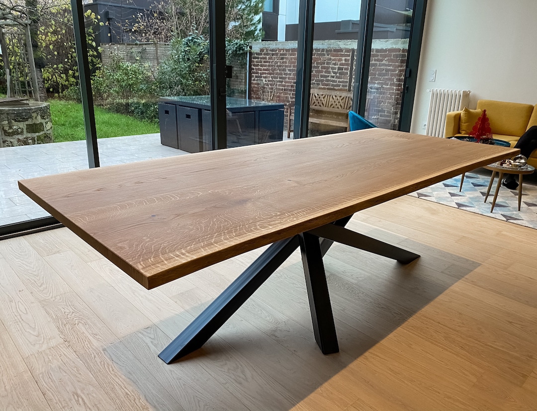 Mikado oak dining table deals