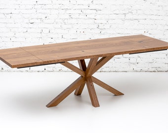 Etoile Table - Custom Extendable Solid Oak Dining Table