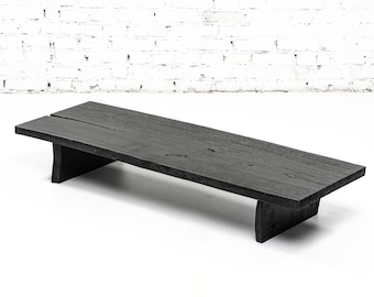 KURO Coffee Table - Custom-Made Shou Sugi Ban Burnt Wood Coffee Table