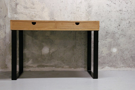 French oak 2024 grey desk