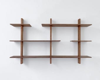 S1 Shelf - Custom-Made and Personalized Solid Wood Wall Shelf