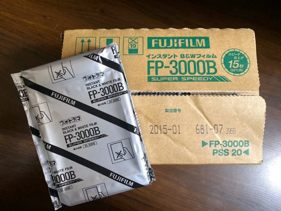 Fujifilm Fp 3000b B W Instant Film For Polaroid Cold Stored Etsy Fujifilm Fp 3000b B W Instant Film For Polaroid Cold Stored Etsy