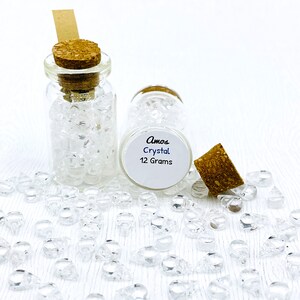 Amos Par Puca Beads Czech Glass Crystal 12 gram bottle *(approximately 66 beads) & 100 grams bag *(approximately 550 beads)