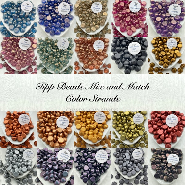 Glass Cone Beads Etsy