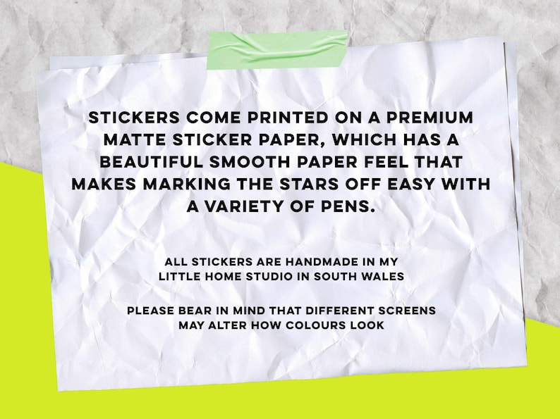 5 Star Rating Stickers, Reading journal stickers, Bullet journal stickers, Planner sticker sheet, Book rating stickers, Fill in stickers image 3