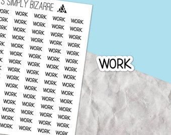 Work Script Stickers, Text planner stickers, Tracking sticker sheet, Diary reminder, Boss Babe, To Do List, Work tracking, minimal plans