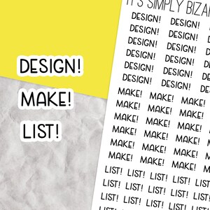 Scriptstickers Etsy Shop, tekstplannerstickers, werkstickers, shopeigenaar, trackingstickervel, dagboekherinnering, baas, takenlijst