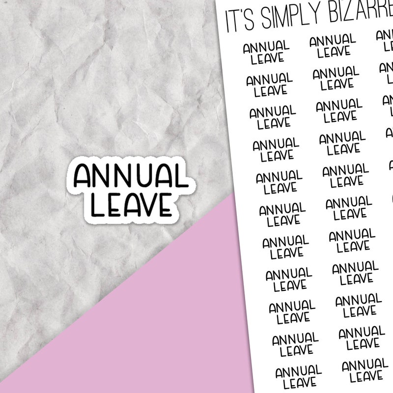 Leaving Stickers - Etsy UK