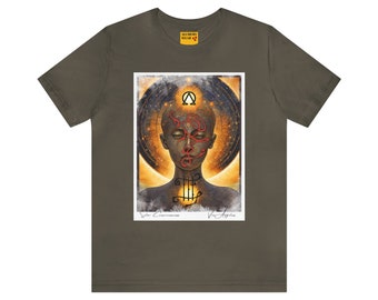 SOLAR CONSCIOUSNESS | Alchemical Art T-shirt | Vox Angelus, Artist