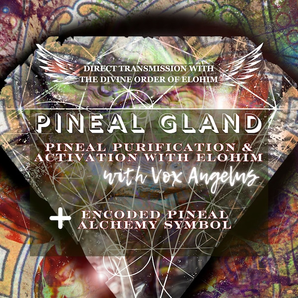 PINEAL GLAND Purification & Activation + Alchemy Symbol / Direct Alchemy Transmission with Divine Order of Elohim / Angelical Light Language