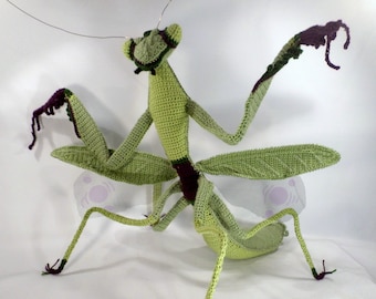PATTERN: Praying Mantis // Instant PDF Download //DIY // Kid gift // Classroom Aid // BugLover // Make your own // Conservation // Education