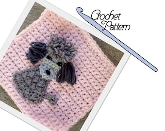 PATTERN: Toy Poodle Patch // Patchwork Puppy Project // Applique // Dog // Embellishment // DIY // Decoration // Make and sew on