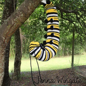 PATTERN: Monarch Butterfly Caterpillar Crochet Pattern // 2020 version // Instant PDF Download //DIY //Bug Lovers // Make your own // Insect image 5