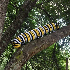 PATTERN: Monarch Butterfly Caterpillar Crochet Pattern // 2020 version // Instant PDF Download //DIY //Bug Lovers // Make your own // Insect image 7