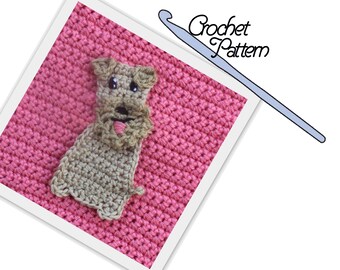 PATTERN: Lakeland Terrier Patch // Patchwork Puppy Project // Applique // Embellishment // Decoration // Personalize // Make and sew on