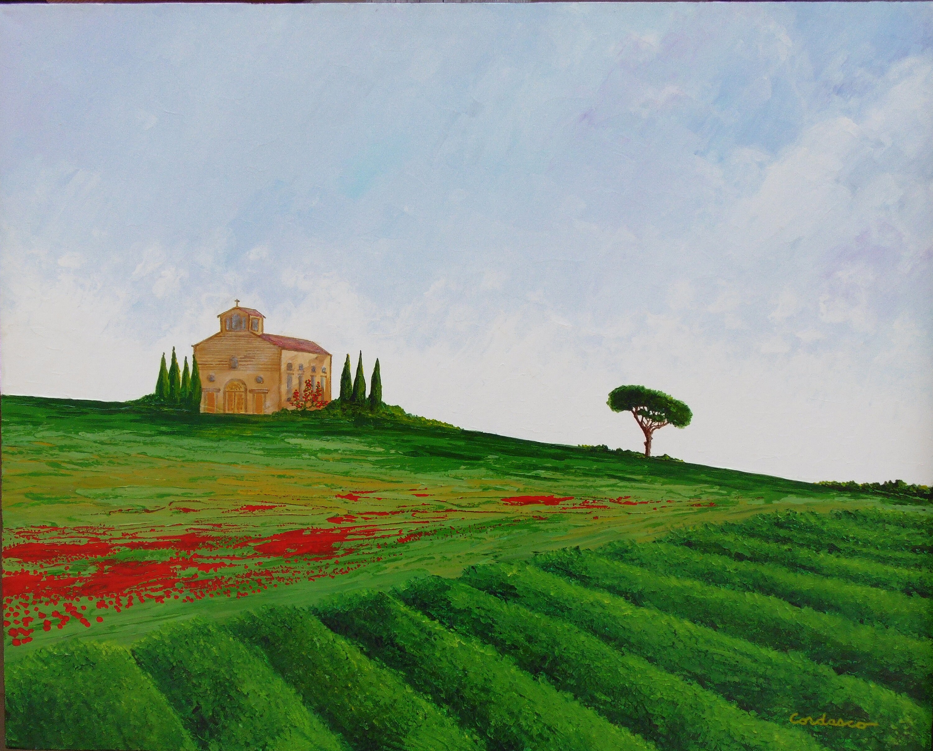 ORIGINAL PAINTING Italy Wall Art On Canvas Etsy