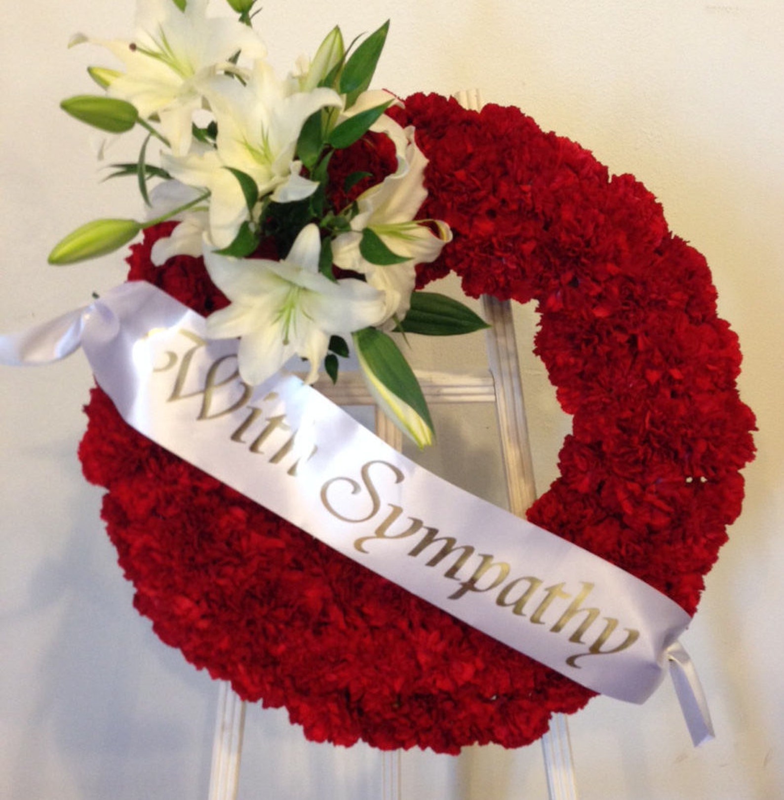 Funeral Memorial Ribbon Custom printed w/your message Etsy