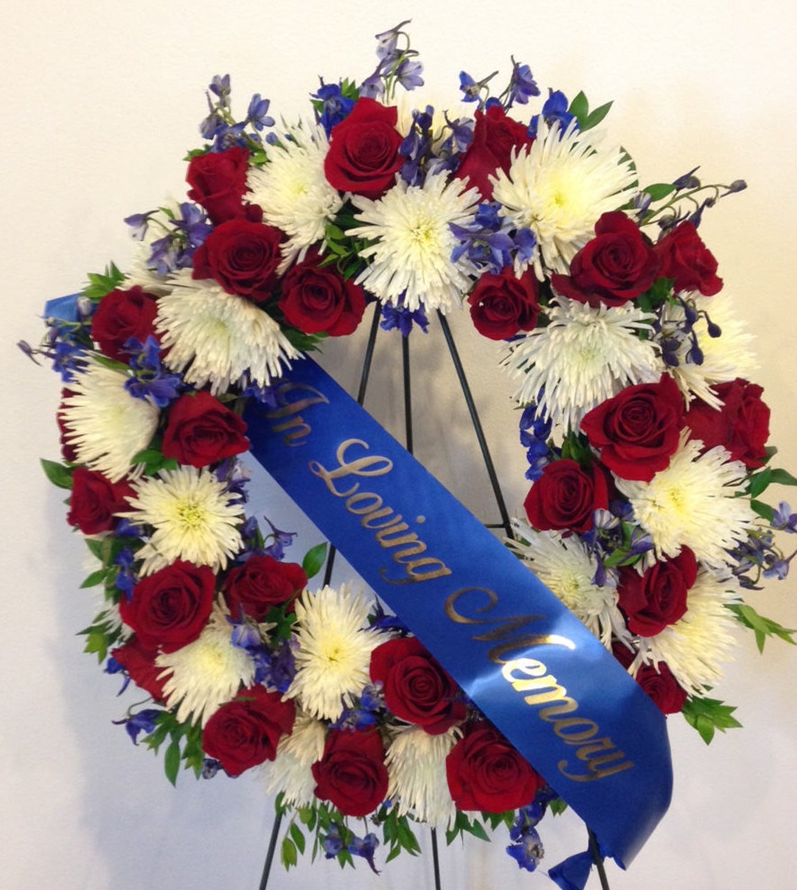 Funeral Memorial Ribbon Custom printed w/your message Etsy