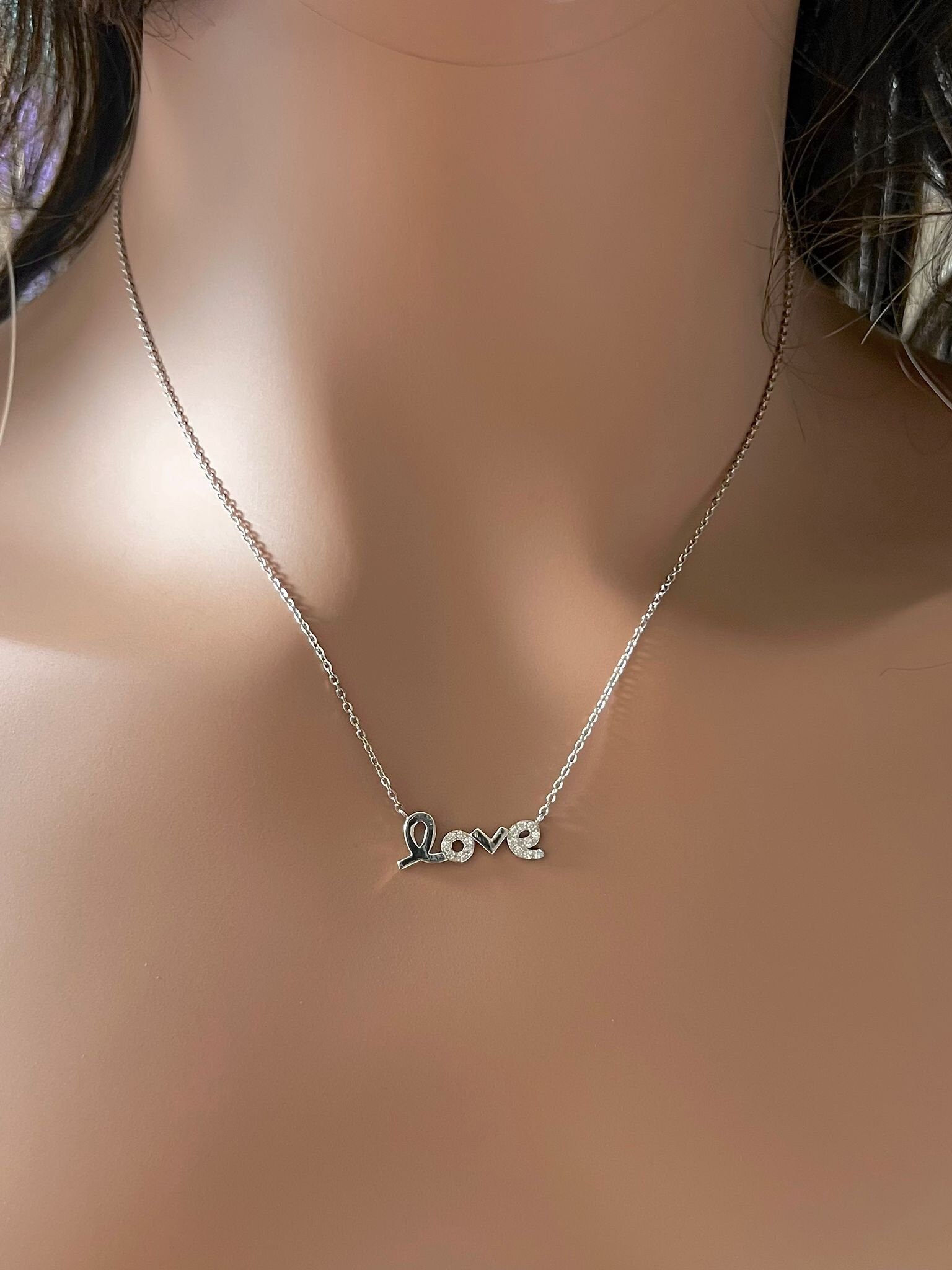 【just LoveR.】Love Affair Necklace Amazon.com: zaxsj Hug Couple Necklace 925 Sterling Silver