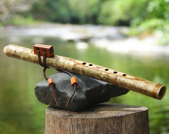 Made to Order Branch Flute - Hazel Wood - Celtic Flute - Hand Carved - Wooden Instrument - 432Hz
