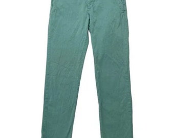 VINEYARD VINES Pantalones Chinos Breaker Verde Pálido Tamaño 28x32 Algodón para Hombre #1P1290