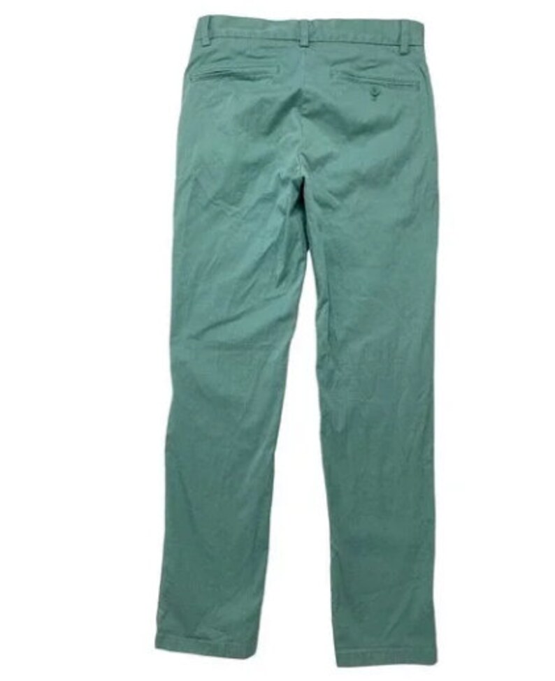 VINEYARD VINES Pale Green Breaker Chino Pants Size 28x32 Mens Cotton 1P1290 image 2