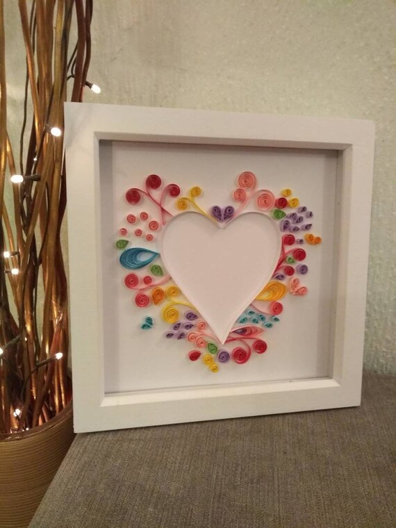 Download Heart Shaped Paper Quilling Art Etsy