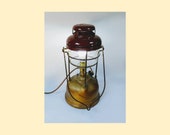 Tilley Lamp Guardsman 1570 - Electric Conversion - Electric Industrial Lamp - Apartment Living - Retro Lamp - Vintage Lamp
