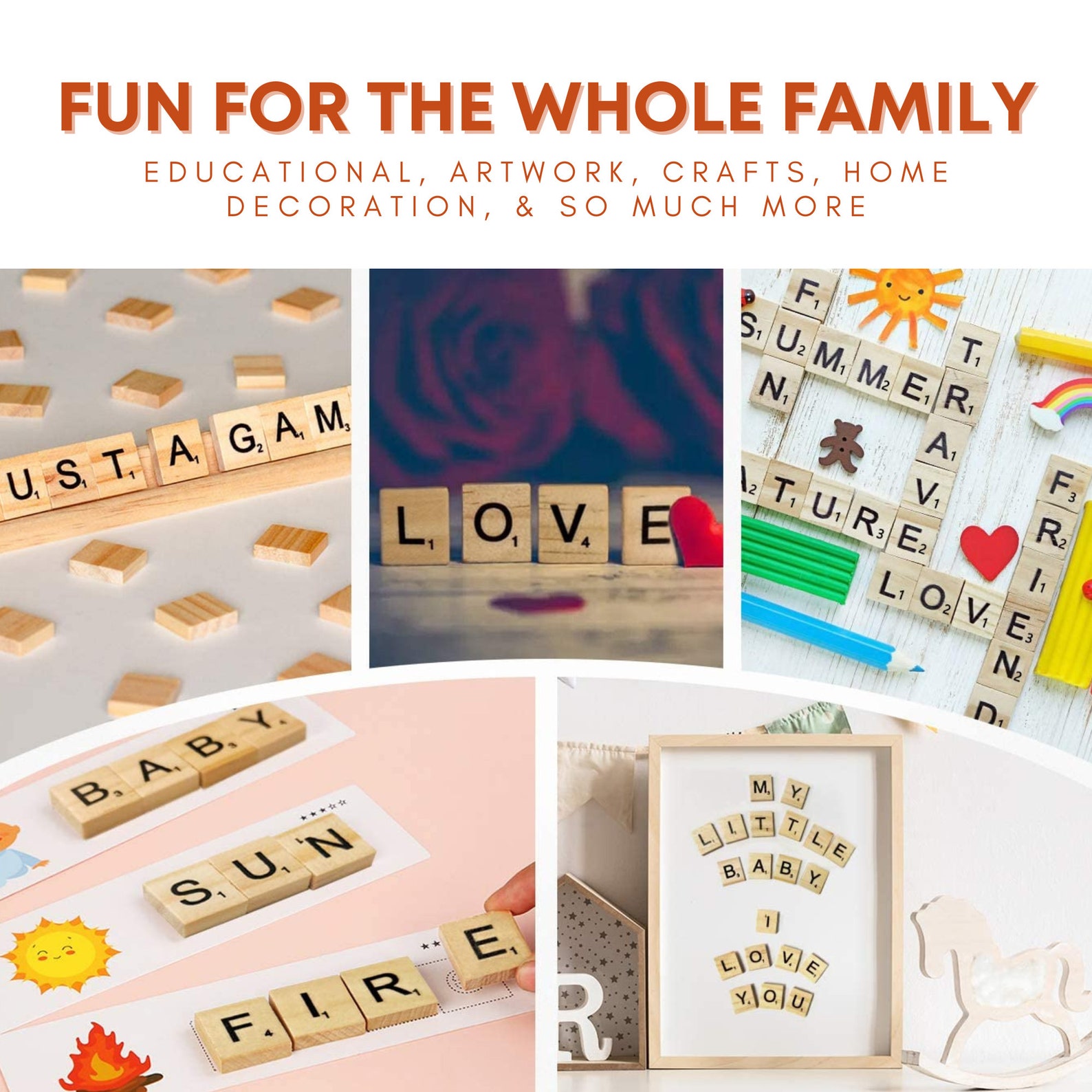 Individual Scrabble® Tiles Single Letters Newer - Etsy