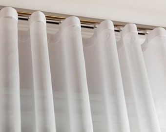 Estilo de pliegue ondulado, visillo 