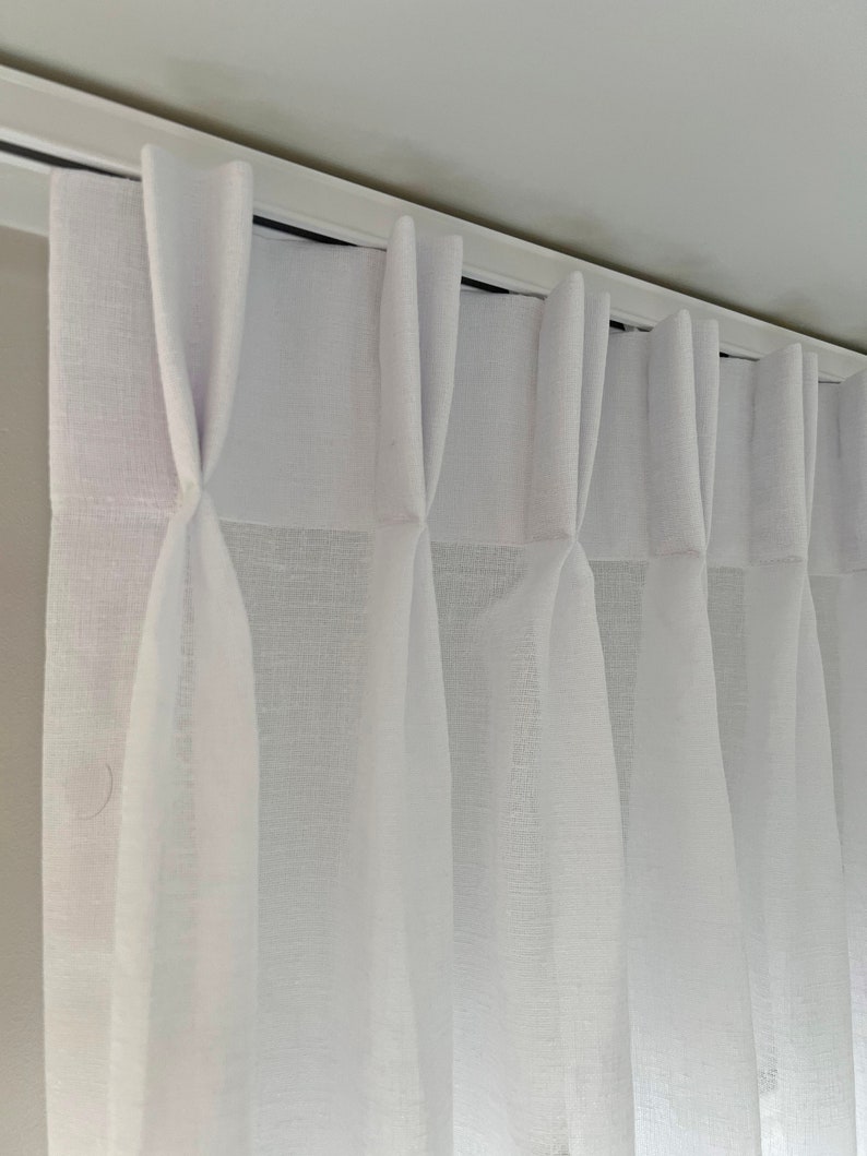 Heavy Duty Traverse Curtain Rod Set – Center Open, Cord Draw – White ...