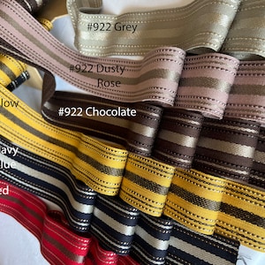 Decorative trim,  Unique Stripe #922, Sewing trim by the yard, modern decorative gimp, tape trim by the yard for roman shades and drapes